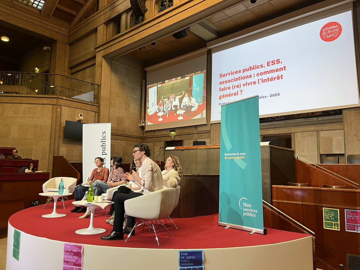 moisselin's tweet image. Nous lançons à @lecese le printemps des services publics. Le @SYNDEAC en est partenaire. Tous les services publics sont fragilisés, dont celui de la culture. L’objectif est de rassembler tous les services publics pour alerter et lutter contre la fatalité des coupes aveugles.