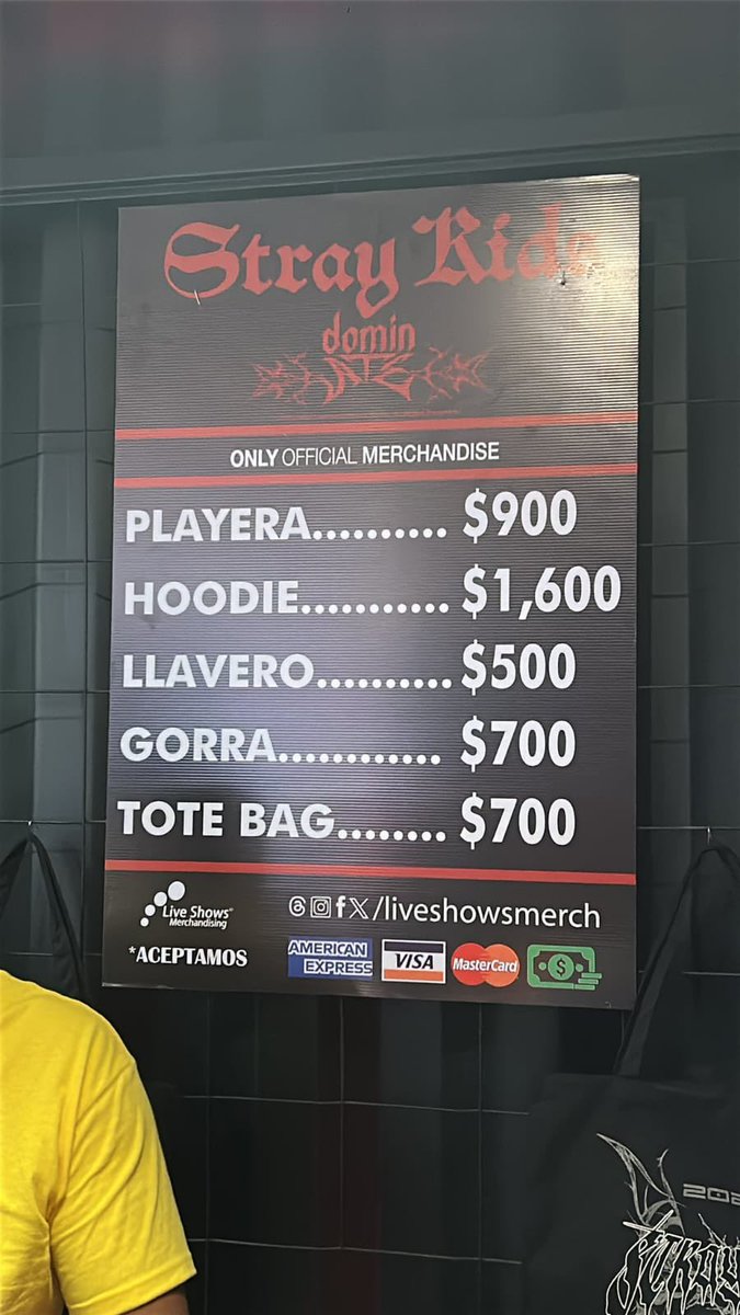 skzinfoespmx's tweet photo. Precios de la merch de STRAY kids en Mexico 

Cr @ailoviutl https://t.co/qJK3S7hAXD