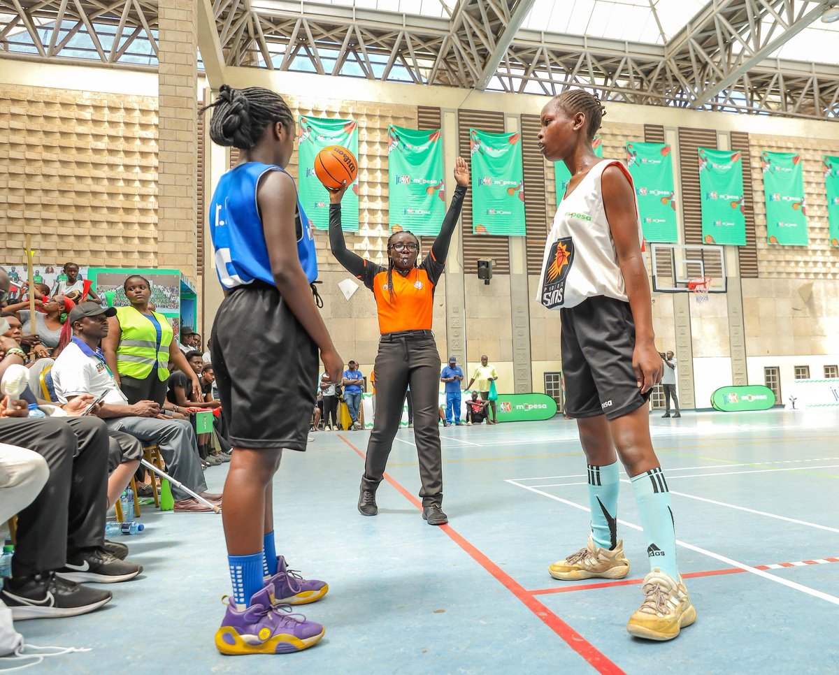 SafaricomPLC's tweet photo. What. A. Day!
The M-PESA Jr. NBA National Championship Finals brought the π₯ all the way to the very end.
In a tight showdown, Nairobi's Olympic Girls held their nerve to edge out Kisumu's Oasis Shelter School 19-15 and claimed the girls' crown.π
#GoForGreatWithMPESA
#JrNBATournament #MPESANation
