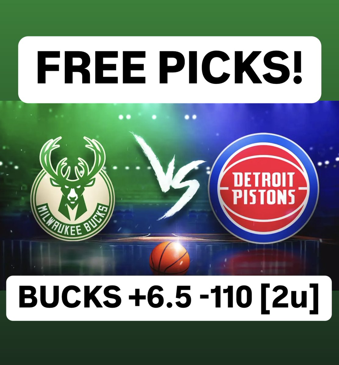 SportPOTD's tweet photo. FREE PICKS!

#gamblingtwitter #freepicks #bettingtips #sportsbets #sportsbettingadvice #sportsbetting #NFL #picks #nba #betting #gamblinginstagram #SportsPicks #winning #gambling #ncaaf #football #money #football #NHL #bettingexpert https://t.co/guiUgnoh1M