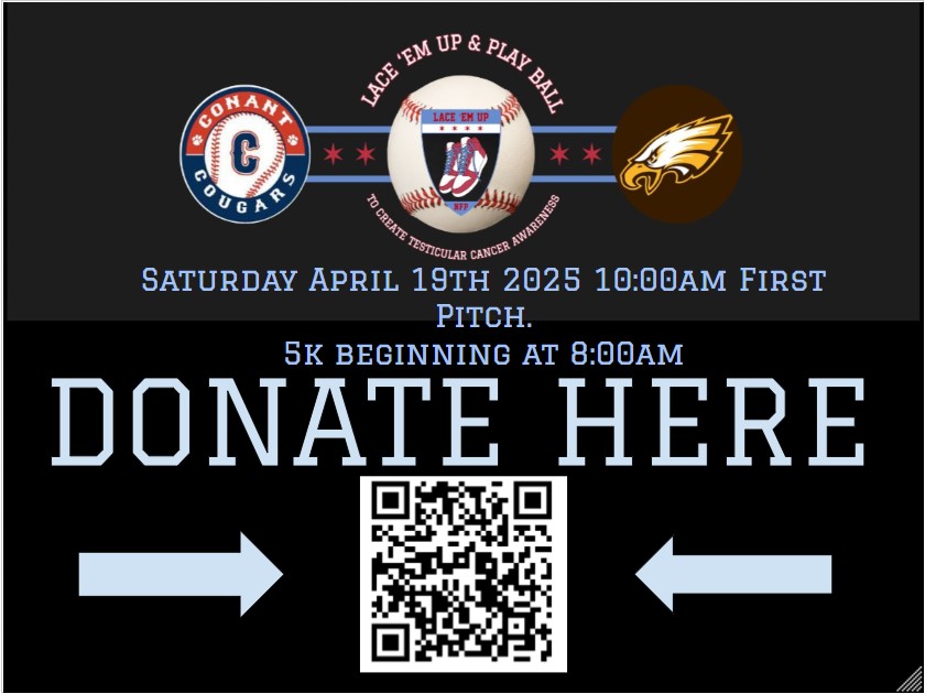 Jacobs Baseball (@hdjbaseball) on Twitter photo On Sat 4/19/25, we are going to work together to raise money for testicular cancer to help those who are affected by this awful disease. If you donate, you will receive a free lunch at the game with your receipt. #BeUncommon <a href="/Conant_Baseball/">⚾️Conant Baseball ⚾️</a> <a href="/JacobsGirlsTF/">Jacobs Girls Track & Field</a> <a href="/hdj_jv/">Coach Anderson</a> <a href="/CoachSchutzie/">Jackson Schutzenhofer</a> On Sat 4/19/25, we are going to work together to raise money for testicular cancer to help those who are affected by this awful disease. If you donate, you will receive a free lunch at the game with your receipt. #BeUncommon <a href="/Conant_Baseball/">⚾️Conant Baseball ⚾️</a> <a href="/JacobsGirlsTF/">Jacobs Girls Track & Field</a> <a href="/hdj_jv/">Coach Anderson</a> <a href="/CoachSchutzie/">Jackson Schutzenhofer</a>