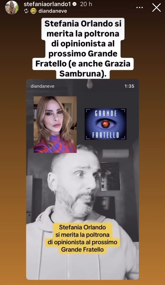 LaSambruna's tweet photo. MA IN CHE SENSO STEFANIA ORLANDO RICONDIVIDE QUESTO REEL NELLE SUE STORIE IG AJUT 🚀🚀🚀🚀🚀🚀🚀🚀

{♥️} https://t.co/q4kjpJgKYg