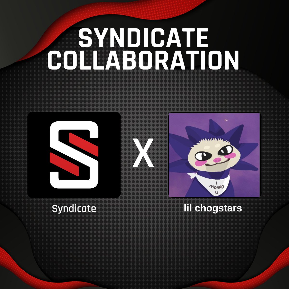 We Thrilled To Announce Our Latest Collab with The Most Hyped Monad Mint 🟣

<a href="/chogstarrr/">lil chogstars ⨀</a> 🤝 <a href="/syndicate_hub/">Syndicate</a> 

Chogstar’s Art is Cute, Silly, Memeable, and Fresh

Not another 2021 clone. It subtly ties to Monad lore but stands strong on its own. 

Vibrant, distinct, and instantly