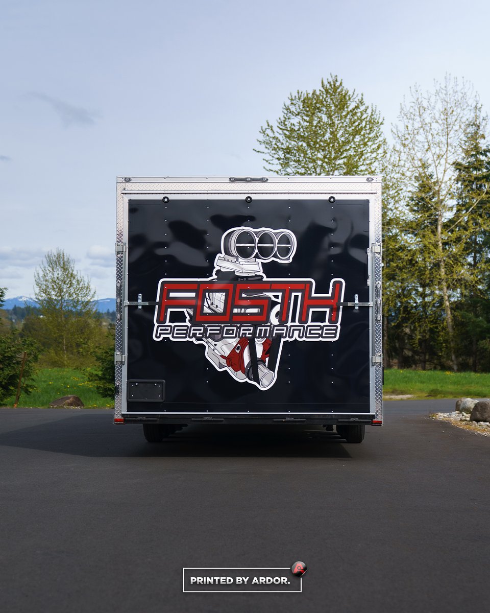 ARDORprinting's tweet image. We just finished up this awesome project with @j2racing.parts &amp;amp; @fosthperformance on their new custom trailer graphics! 
-
Let’s turn your trailer into something unforgettable together!
-
#trailer #trailers #trailerwraps #vinylwraps #vinylwrapping #layednotsprayed #paintisdead