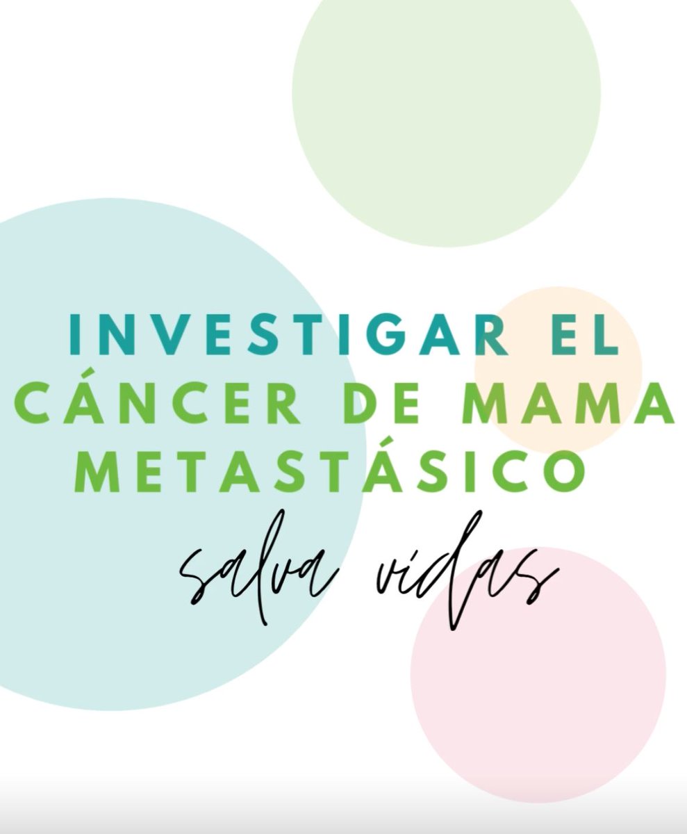 CMMetastasico's tweet photo. Investigar el #CáncerMamaMetastásico salva vidas. La investigación es clave. Sin ella, no hay avances. Sin nuevos estudios, no hay nuevas soluciones. Pero con #MásInvestigaciónParaMásVida, podemos cambiar el rumbo de la historia. ¡Súmate a nuestra causa!👇
https://t.co/FTi7vkptm0 https://t.co/qVln7Hfq3T