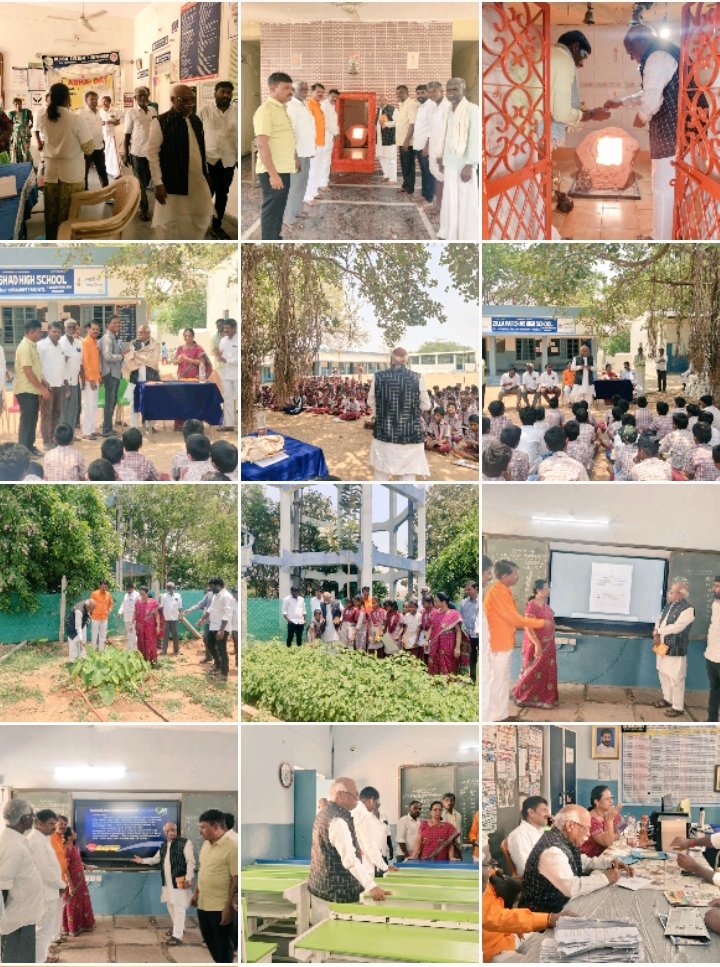 Naguraonamaji's tweet photo. బీజేపీ కేంద్ర, రాష్ట్ర పార్టీ ఆదేశాల మేరకు "గావ్ ఛలో బస్తీ ఛలో " కార్యక్రమంలో భాగంగా కోటకొండ గ్రామంలో కేంద్ర సంక్షేమ పథకాల గురించి #PMSRI ZPHS పాఠశాలలో,ప్రభుత్వ ఆసుపత్రిలో రేషన్ షాపులో ప్రజలతో మాట్లాడటం, అలాగే హనుమాన్ మందిరంలో పాల్గొనడం జరిగింది.
#GaanvChaloBastiChalo https://t.co/BF7tjRys1Q