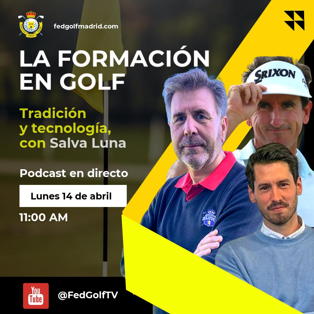 ⏰ El próximo lunes 14 de abril a las 11:00, no te pierdas nuestro podcast en directo con una leyenda del entrenamiento: Salvador Luna. 🎙️

Con más de 30 años de experiencia como entrenador nacional, formador en los equipos Blume y ganador del prestigioso "John Jacobs Award",