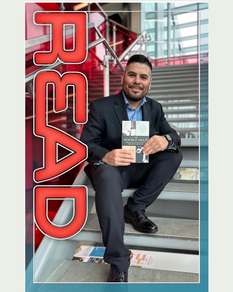 UHVLibrary's tweet photo. UHV Library is proud to announce the release of 2025’s READ Posters to celebrate National Library Week! These posters feature individuals and groups from UHV with books that are meaningful to them. Thank you to our UHV Athletes and Dr. Humberto Hernandez for participating! https://t.co/yAr71zn4SP