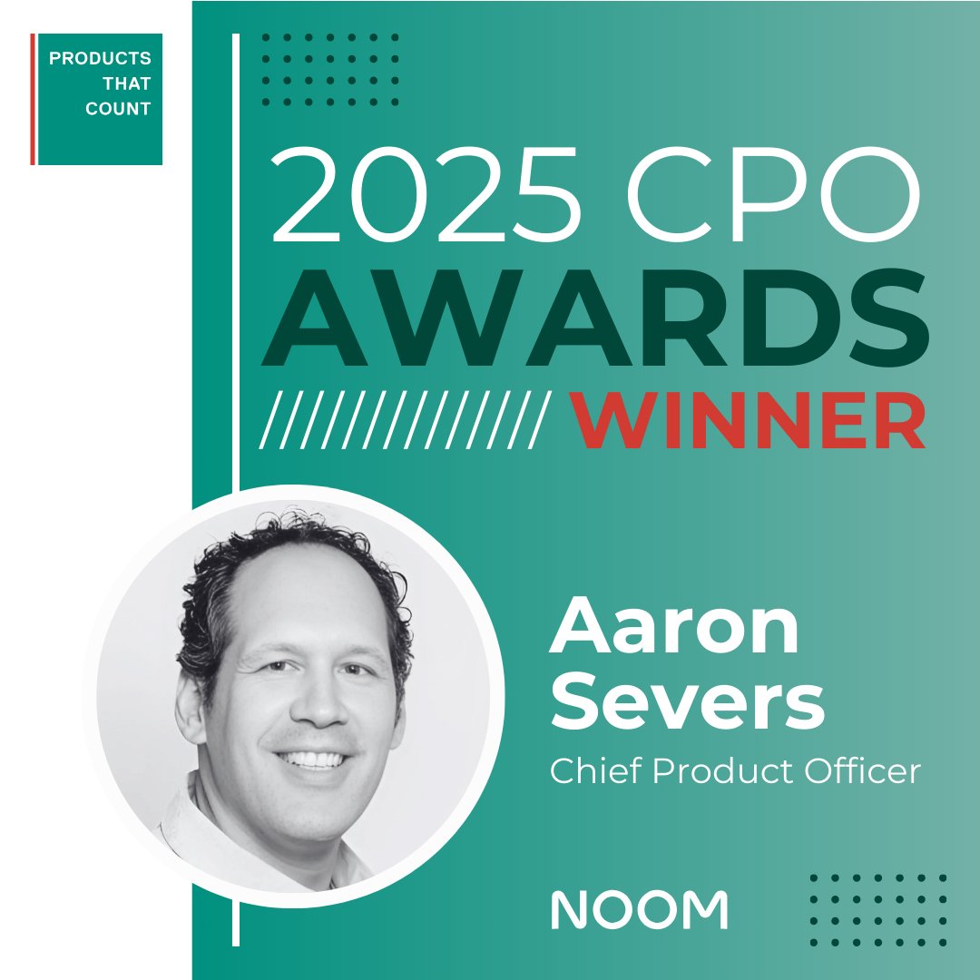 Noom (@noom) on Twitter photo 🏆 Big congrats to our Chief Product Officer, Aaron Severs, for being named a 2025 CPO Awards winner by <a href="/ProductsCount/">Products That Count</a>.
We're proud to see Aaron’s leadership celebrated among the best across industries! #CPOAwards #2025CPOAwards 🏆 Big congrats to our Chief Product Officer, Aaron Severs, for being named a 2025 CPO Awards winner by <a href="/ProductsCount/">Products That Count</a>.
We're proud to see Aaron’s leadership celebrated among the best across industries! #CPOAwards #2025CPOAwards