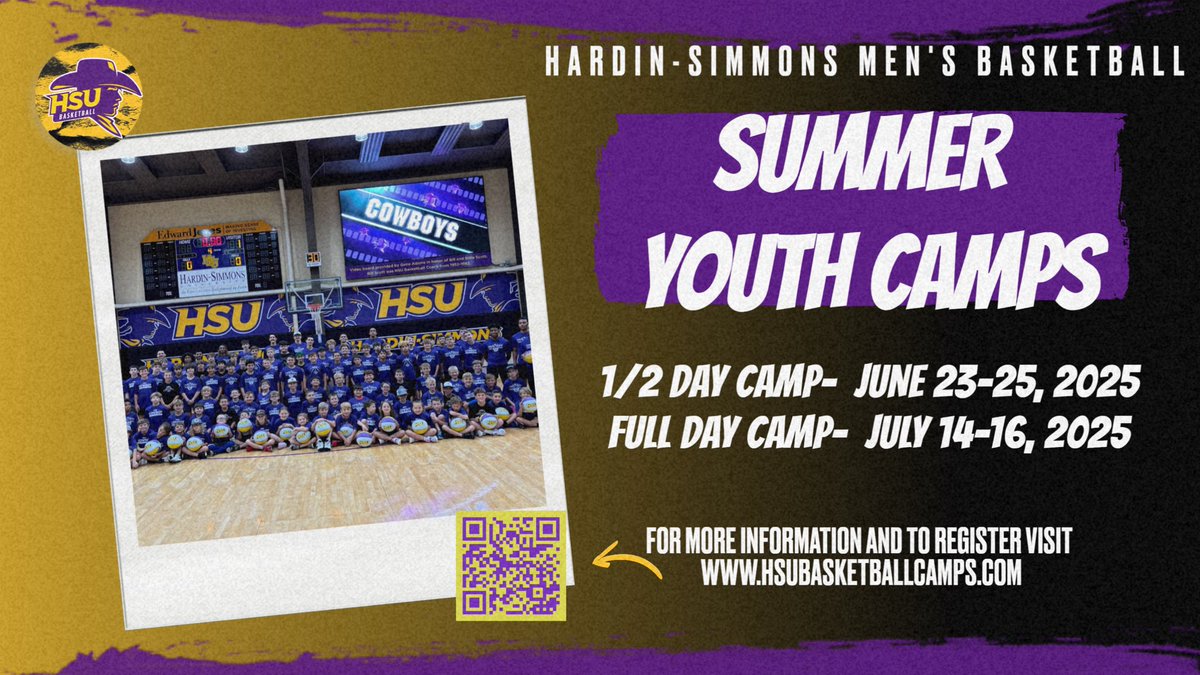Lets go!!  Our summer camp dates are up.  We can’t wait to see all the kids back on campus this summer!  You can register at hsubasketballcamps.com