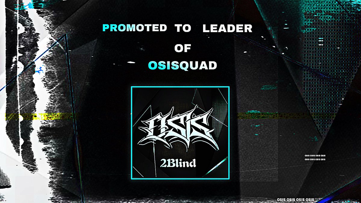 OSISQUAD's tweet photo. Congrats for the promotion. New things comming soon. 

👑 @aviateblind https://t.co/joBoEOSM3C