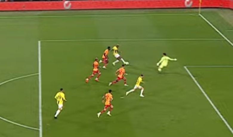 Futbol cahili aptal fenerlilere gore iki pozisyonda ofsayt degil