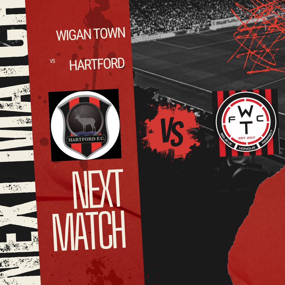 Our 1st team are on the road tomorrow with @wigantownfc our opponents in the @cheshireleague ...good luck lads 100% 💪💪👏👏👌👌⚽⚽