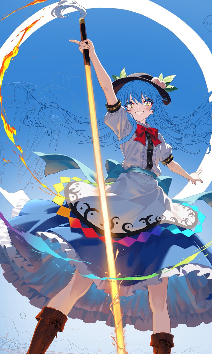 生きてます!
途中絵