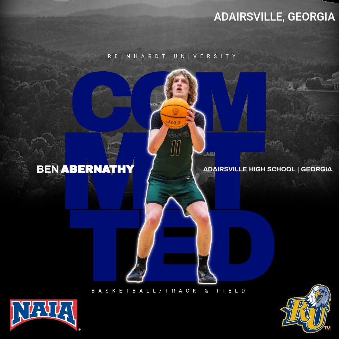 After lots of praying and talks with family, I’d like to announce my commitment to Reinhardt University for Basketball and Track &amp; Field. I appreciate every single coach that reached out to me and wanted to give me a chance during this process. I’m thankful for everything, let’s