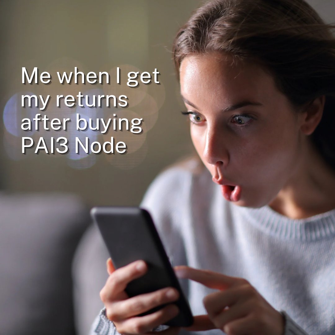 Ricombarry01's tweet photo. Get @Pai3Ai nodes and connect the dots with your private AI. PAI3 is making Artificial Intelligence decentralized and rewarding.
It's on FCFS, don't miss out!!!
https://t.co/vMHmlHOKBV
#Pai3AI #Blockchain #DeFi https://t.co/P24AOaTgeQ