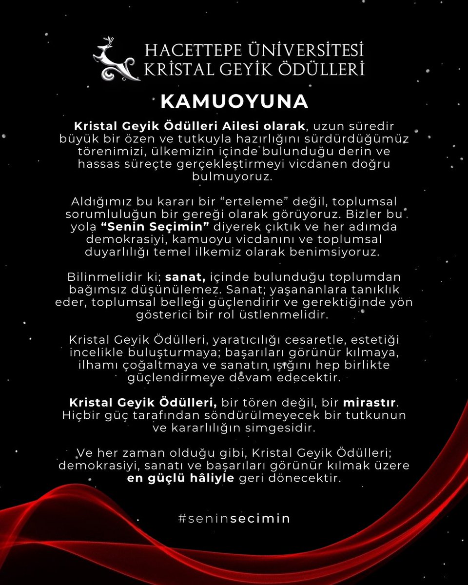 Kristal Geyik Ödülleri (@kristalgeyik) on Twitter photo 