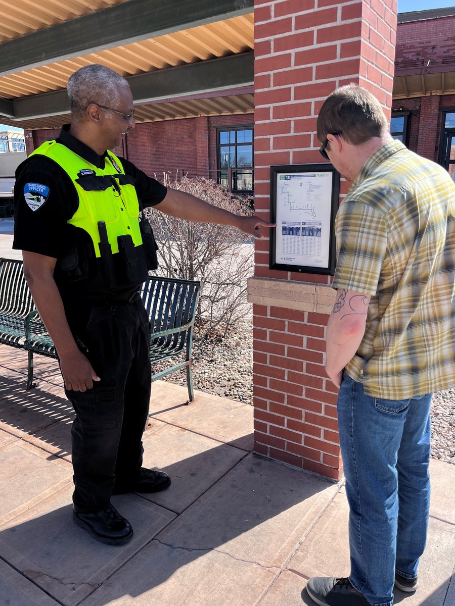 Meet Transfort’s Transit Service Officers (TSOs)! 🚍 They help keep our transit system safe by patrolling bus stops, enforcing transit policies, and connecting with local police. You’ll see them on buses, at transit centers, and at events! #SafeTransit