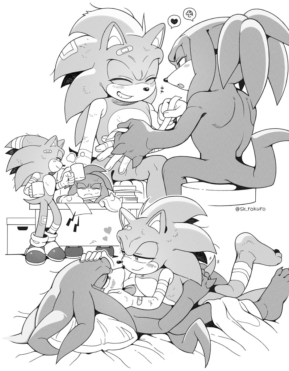 大隊長の部屋で半同棲してるソニナコの幻覚
#sonknux