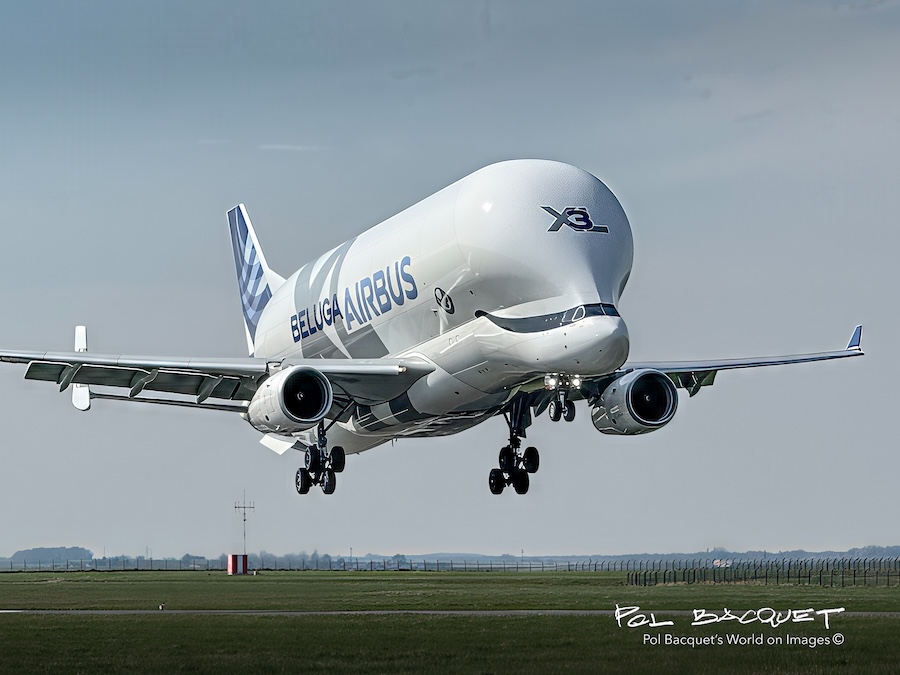 A spectacular Airbus A330-743L "BelugaXL" on final approach before landing at LFAQ Airport
#avgeek #avgeeks #aviationdaily #aviation #aviacion @airbus