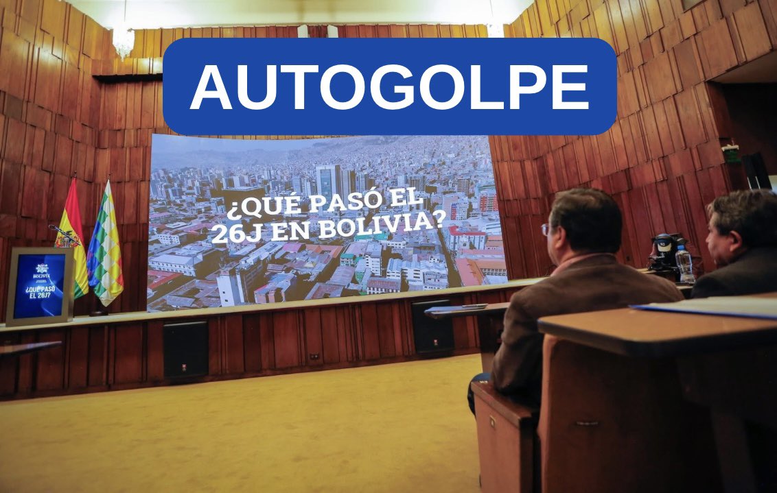 jani_rm's tweet image. El #MAS, en su #régimen #abusivo y #autoritario, ha iniciado una nueva ola de #persecución. Despliegan todo su aparato para atropellar a quienes los ponen en evidencia. Mi solidaridad con los nuevos #perseguidospolíticos. A esta #dictadura le queda seis mes para rendir cuentas.