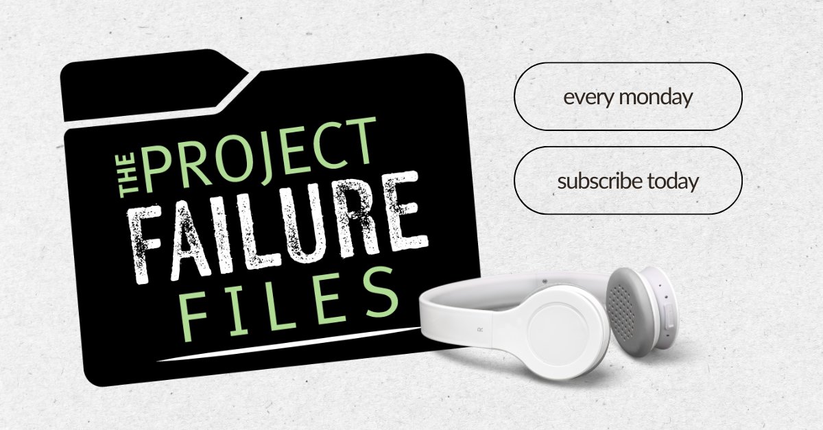 Smarter CEO @SharoneWeaver co-hosts the #ProjectFailureFiles w/@BuckleyPlanet to explore the dark side of #ProjectManagement and discuss what NOT to do to find success. Every Monday at 9 am PT at bit.ly/ProjectFailure…!