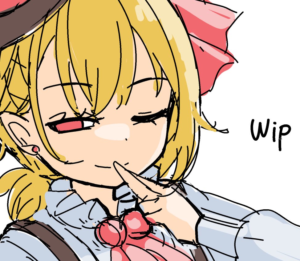 ルーミア(東方プロジェクト) 「wip ちょっと雰囲気の違うルーミアちゃんを描いています」|桜谷のイラスト