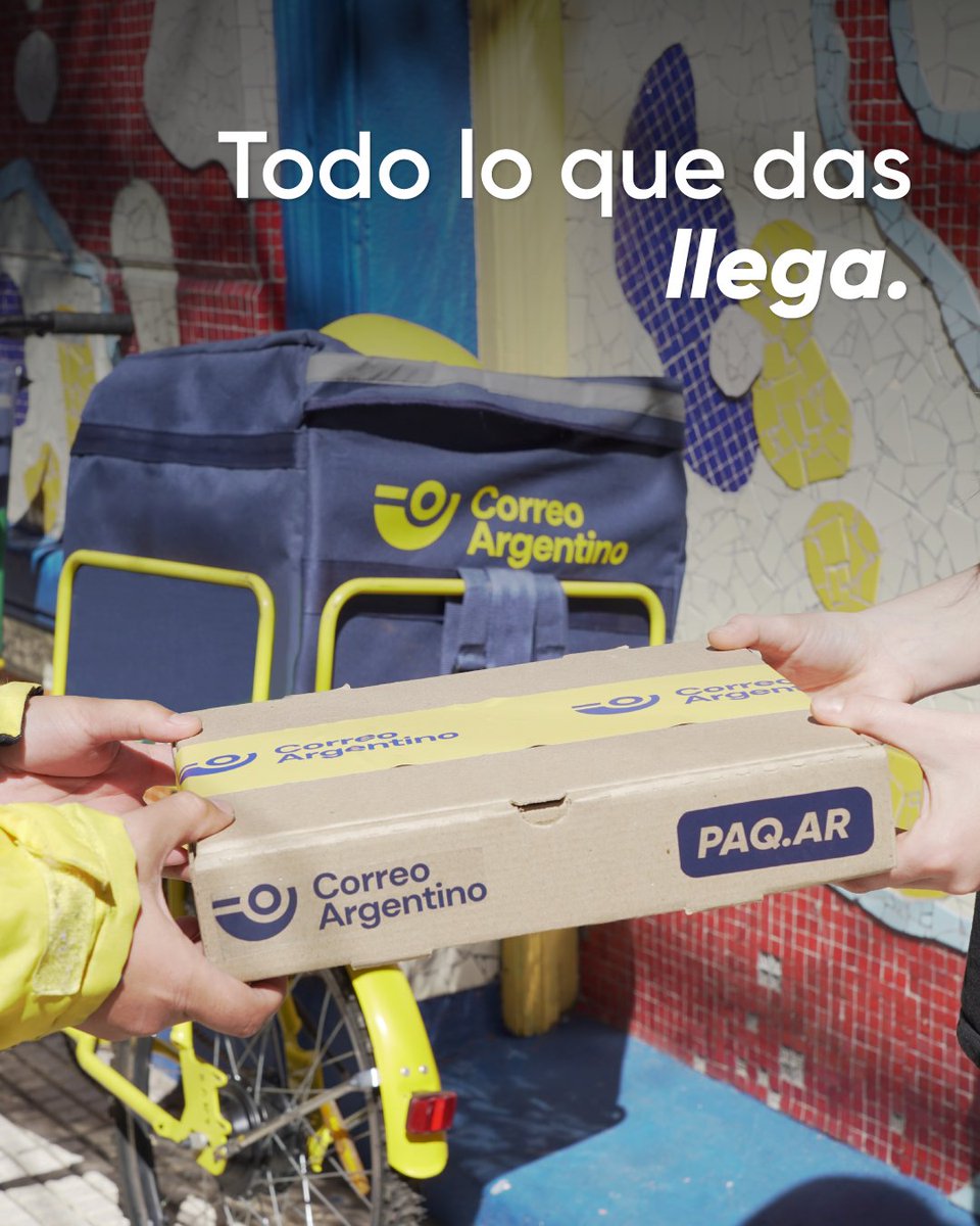 Correo Argentino tweet media