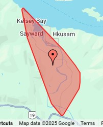 bchydro's tweet photo. Crews are on the way to an outage impacting 522 customers in #Sayward. They expect to arrive by 11:20 a.m. and will share updates here: https://t.co/Rfp6XV9e0w https://t.co/NJlLkusdQy