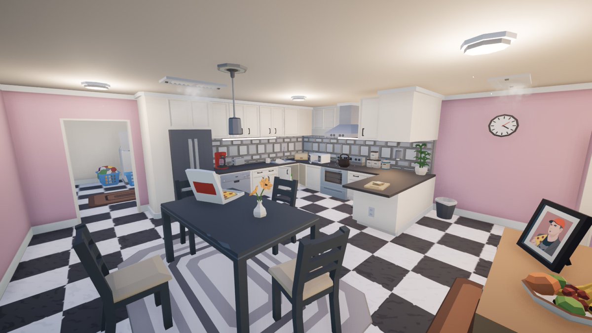 If you were a spider in this kitchen, where would you hide? 👀 

Screenshot: New upcoming Spider Hunt map!