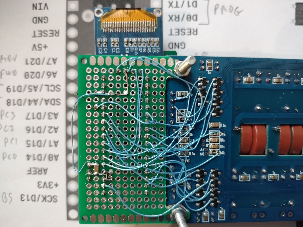 ATU-100 redraw. Code 100% oriented object. atmega328P or ESP32. Soon...