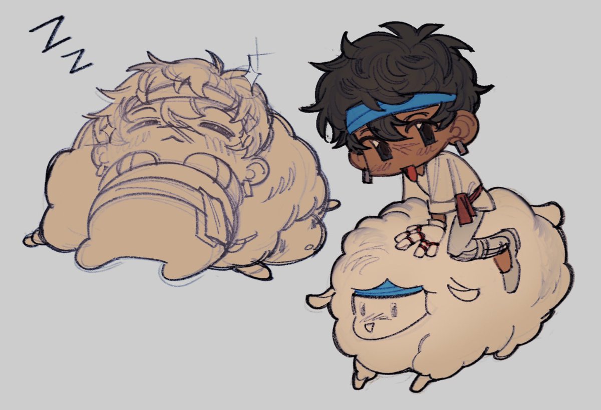 Quick ganji cheeb 🫶 he heals me so much sob sob 

#IdentityV #identityVイラスト