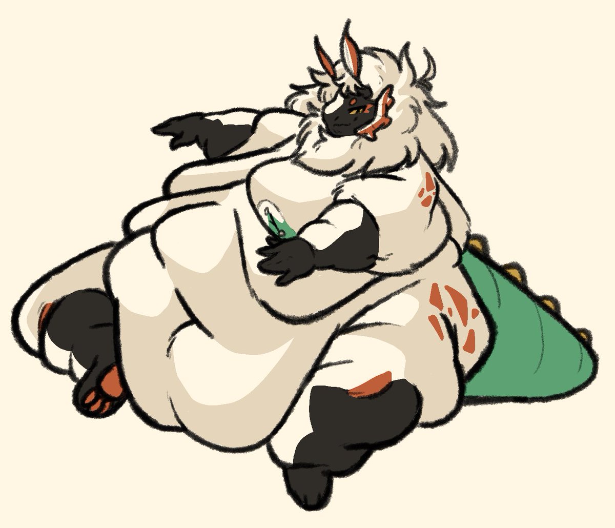 aki_maned_wolf's tweet image. buge