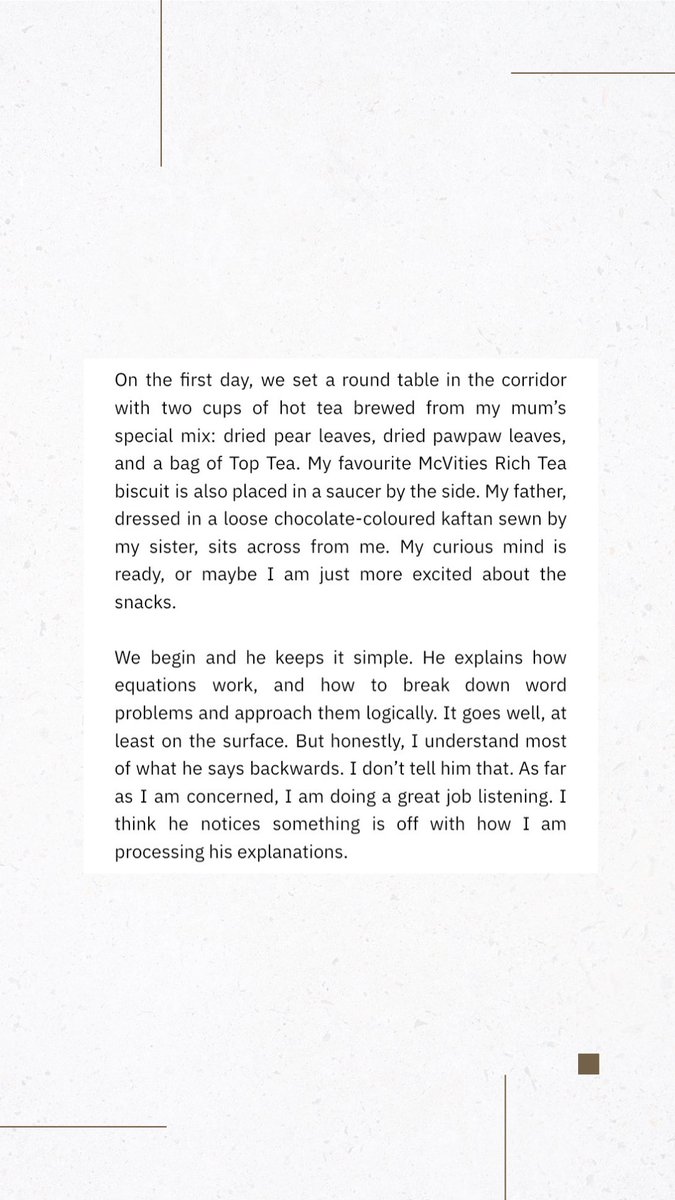 LateefahOlolade's tweet photo. Ever felt like you'd rather chew sand than solve an equation? Share your own experience.
#lightonthespectrum #learningdifficulties #relatablemoments https://t.co/xwLaHulQ5z