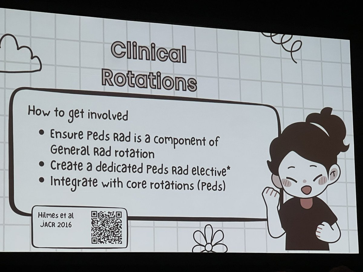 ChildrensATLRad's tweet photo. Dr @AmyMehollinRay urging #pedsrads to get involved with training #medstudents #meded #SPR25 @SocPedRad https://t.co/pbfrgerf7e