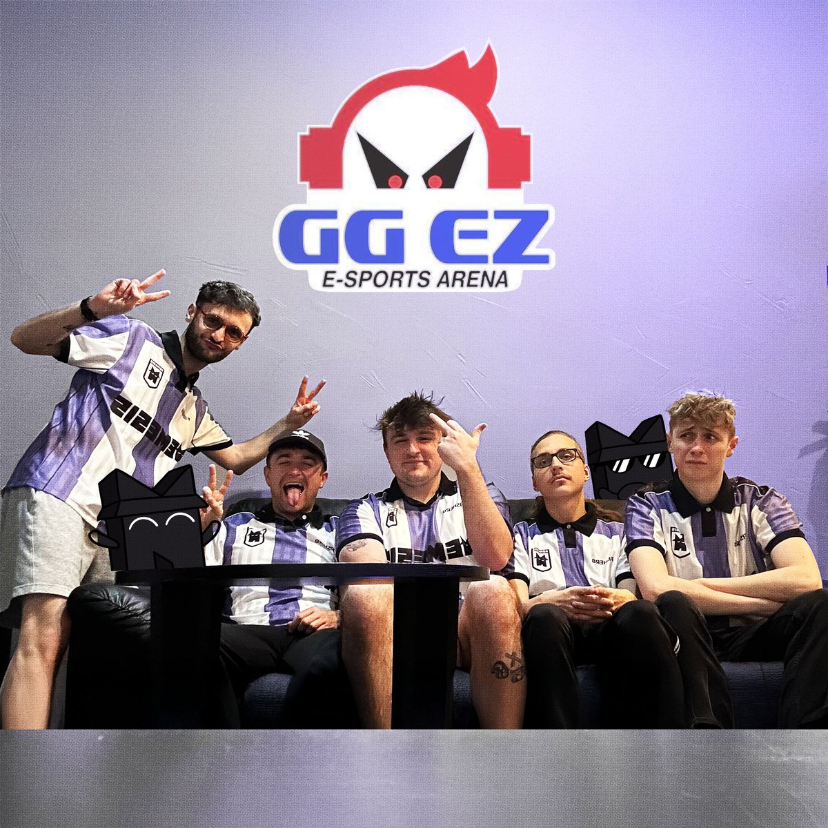 Team Nemesis (@nmss_gg) on Twitter photo thanks to <a href="/ggezgamingcafe/">GG EZ GAMING CAFE</a> for housing our boys for their bootcamp for the <a href="/HCS/">Halo Esports</a> Kickoff Major 💜 thanks to <a href="/ggezgamingcafe/">GG EZ GAMING CAFE</a> for housing our boys for their bootcamp for the <a href="/HCS/">Halo Esports</a> Kickoff Major 💜