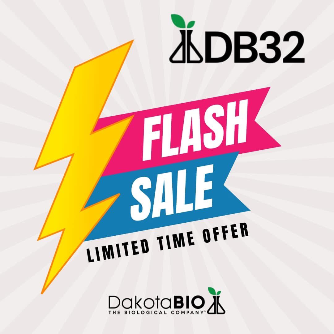 Buy 3 get 1 FREE❗️

DB32 is an outstanding foliar applied residue management product. 

Call now, while supplies last, 833-DAKOTAB

#dakotabio