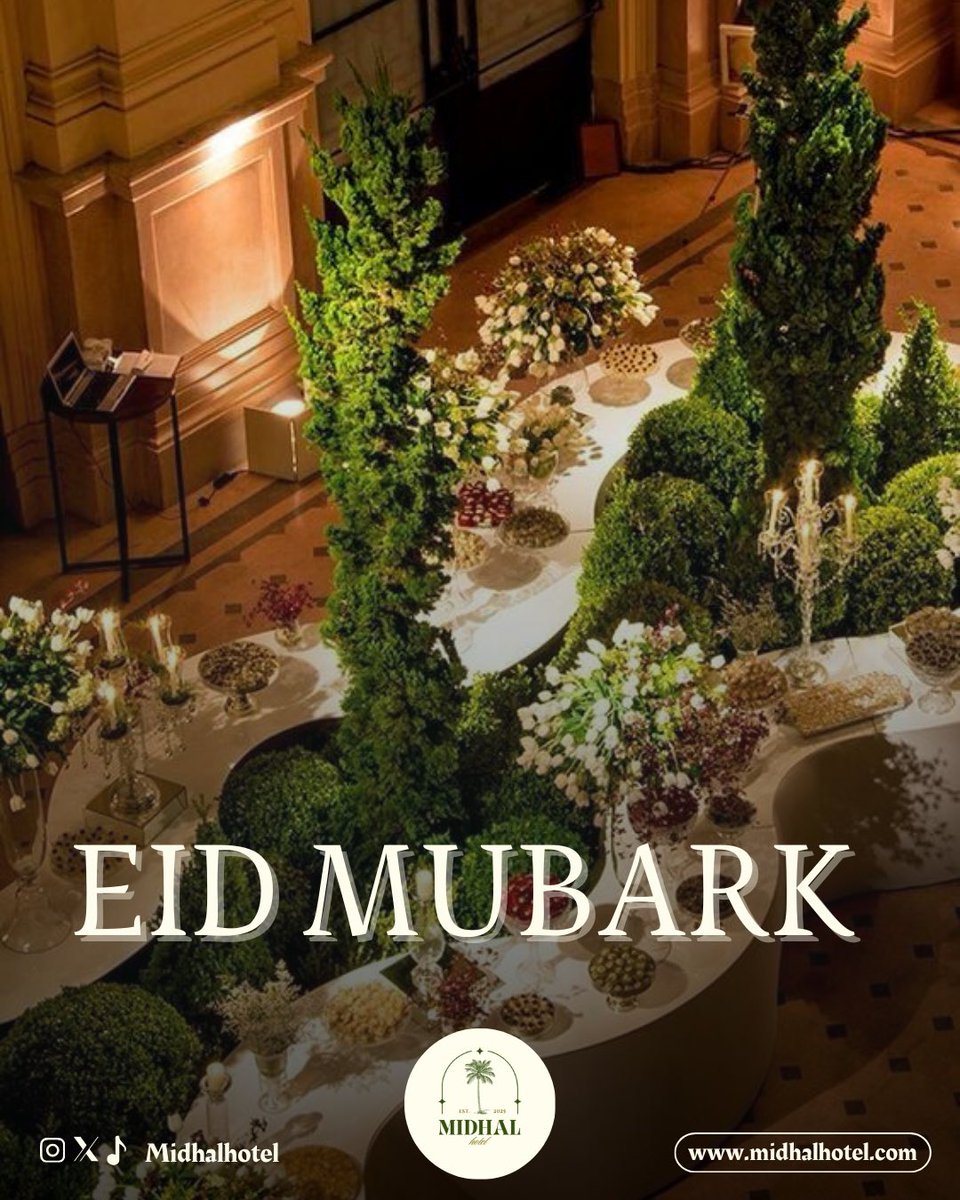 Midhalhotel's tweet photo. Don’t miss Eid celebrate at Midhal 🎈
لا تـفوت الاحتفال بعيد الفطر المبارك فـي مدهال 🎈

#midhal #celebrate https://t.co/1uFxZlkAnW