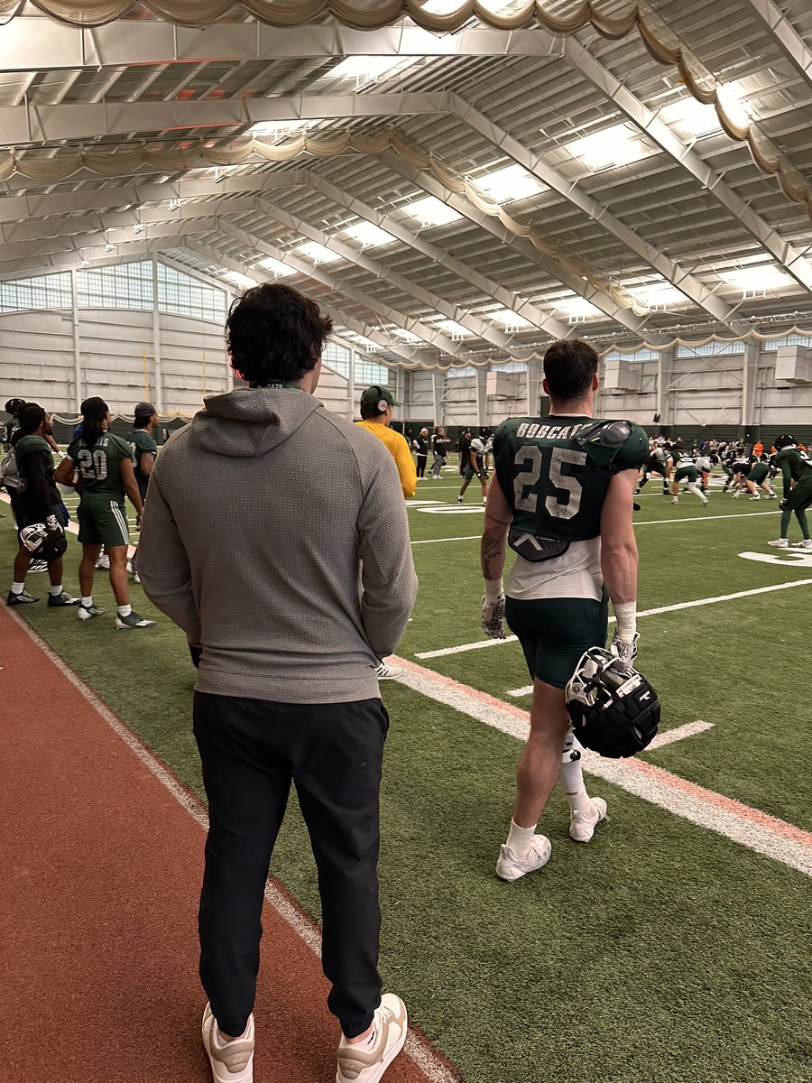 Collin Crocker (@collin_crocker9) on Twitter photo Amazing day at <a href="/OhioFootball/">Ohio Football</a> Thank you so much for the time in the film room and watching practice, learned a ton!!
Great culture!
<a href="/PhelpsDLCoach/">Jeffrey Phelps</a> <a href="/LoganM_CFB/">Logan Meyer</a> <a href="/coachsmitttty/">Brian Smith</a> <a href="/TREMAYNE_SCOTT/">COACH SCOTT</a>
<a href="/OhioFBRecruit/">Ohio Football Recruiting</a> <a href="/BobKatDFO/">Jeremiah Covington</a> <a href="/BDPRecruiting/">Bryan Payton</a> Amazing day at <a href="/OhioFootball/">Ohio Football</a> Thank you so much for the time in the film room and watching practice, learned a ton!!
Great culture!
<a href="/PhelpsDLCoach/">Jeffrey Phelps</a> <a href="/LoganM_CFB/">Logan Meyer</a> <a href="/coachsmitttty/">Brian Smith</a> <a href="/TREMAYNE_SCOTT/">COACH SCOTT</a>
<a href="/OhioFBRecruit/">Ohio Football Recruiting</a> <a href="/BobKatDFO/">Jeremiah Covington</a> <a href="/BDPRecruiting/">Bryan Payton</a>