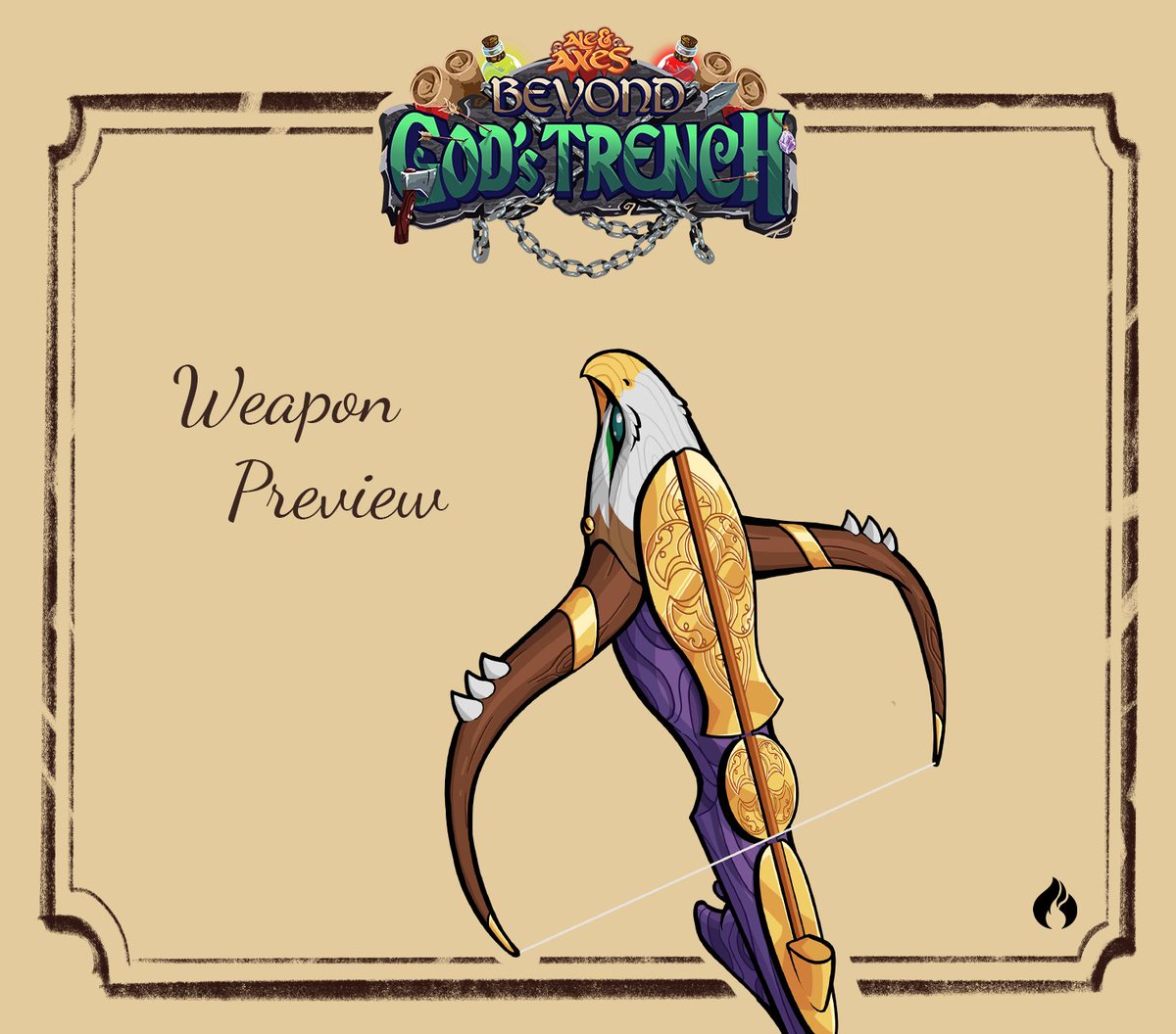 The Squad decided!

Here is one of the weapons that will be featured in Ale &amp; Axes Beyond God's Trench. 

What would you name this amazing crossbow?