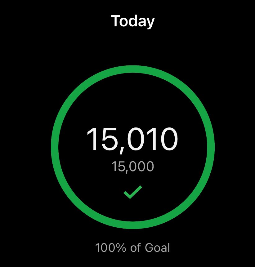 Alanis Morissette would be so proud of me.

Today I met my daily step goal and I did it fetching a bag of crisps from the kitchen! 

#ironic