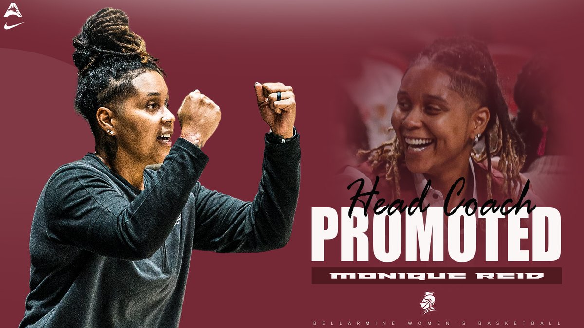 Bellarmine Athletics (@buknights) on Twitter photo NEWS | Monique Reid named head coach of <a href="/BUKnightsWBB/">Bellarmine Women's Basketball</a>.
New leader was a Knights assistant the past 2 seasons, including a 2024-25 campaign that was the standard-setter in the D1 era.
📰 athletics.bellarmine.edu/news/2025/4/11…
🏀 ⚔️ NEWS | Monique Reid named head coach of <a href="/BUKnightsWBB/">Bellarmine Women's Basketball</a>.
New leader was a Knights assistant the past 2 seasons, including a 2024-25 campaign that was the standard-setter in the D1 era.
📰 athletics.bellarmine.edu/news/2025/4/11…
🏀 ⚔️
