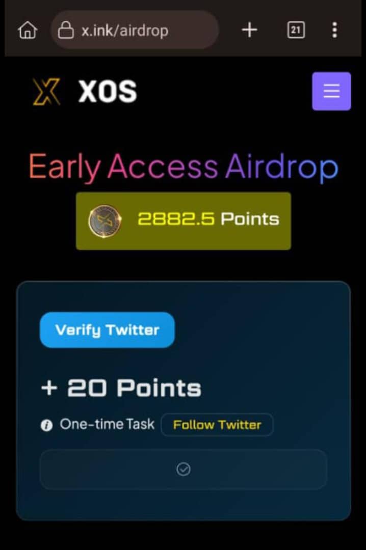 Gafar_Graphics's tweet photo. $55 MILLION FUNDING
I HAVE BEEN SILENTLY GRINDING XOS
COPY AND PASTE LINK IN YOUR OKX, BITGET WALLET.
VERIFY X AND DISCORD, KEEP CHECK IN DAILY FOR POINTS.
https://t.co/HjT3X1alh5
A DON'T PLAY ON THIS
WAGMI
#xos #paws #gafar https://t.co/naiUXIfkde