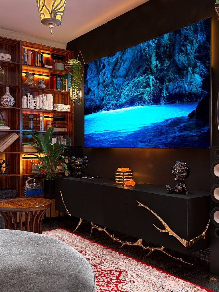 OfidoChiagoziem's tweet photo. Home library/Home theater, 3d rendering
#interior #3dinterior #interiordesigner https://t.co/La7CaCyTPv