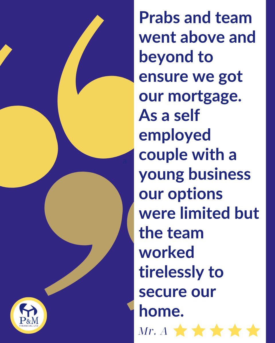 𝗖𝗟𝗜𝗘𝗡𝗧 𝗥𝗘𝗩𝗜𝗘𝗪

We love to hear feedback from our clients &amp; we are always grateful that they take time to leave reviews! 👍

Find out why we have so many loyal clients call us on 0800 634 9250 ☎️

 #mortgagerates #homeownership #mortgagetips #homebuying #mortgages