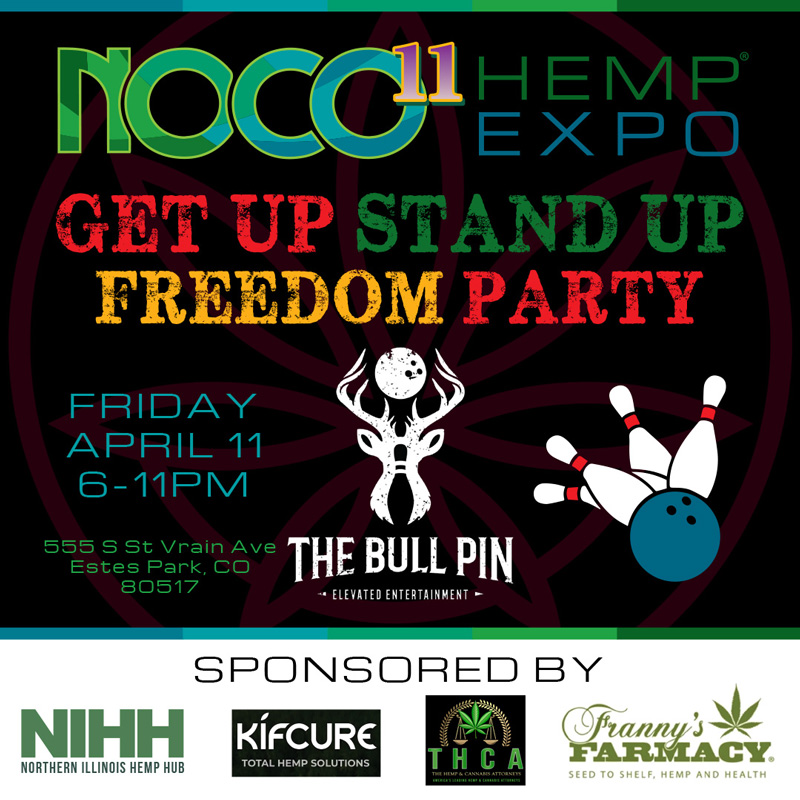 🎉 Friday night at #NoCo11 = FREEDOM PARTY 🔊
🗓️ April 11 | ⏰ 6–11PM
📍 The Bull Pin, Estes Park

Celebrate hemp, freedom, and connection with music + good vibes 🌿
Sponsored by Kifcure, THCA, Franny’s Farmacy &amp; more!

📸 Tag us + use #OneLouder to share your night.