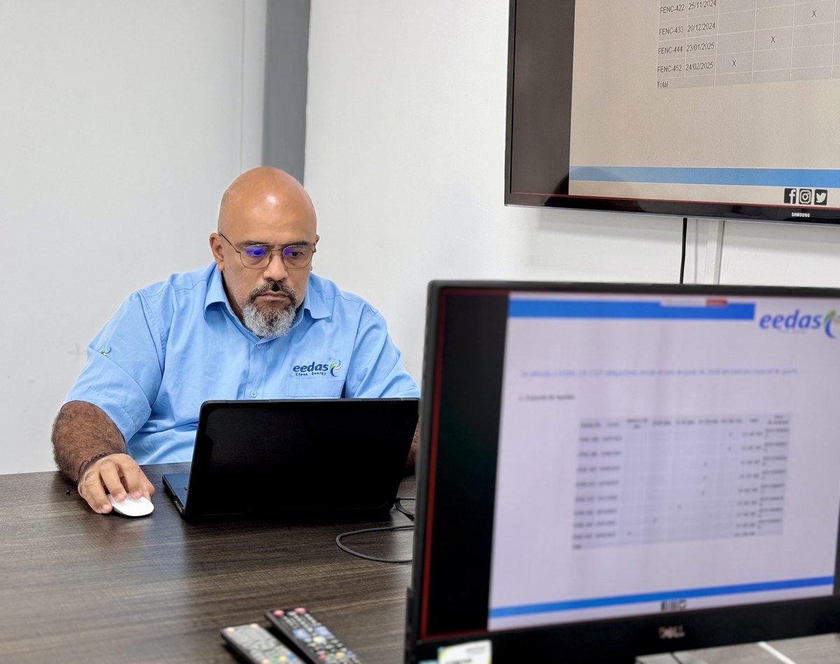 eedassaesp's tweet photo. SESIÓN DE JUNTA NÚMERO 204

EEDAS S.A. E.S.P. llevó a cabo su #juntadirectiva No. 204, correspondiente al mes de marzo de 2025, con la presencia de representantes de la Gobernación Departamental y del Ministerio de Minas y Energía.

#eedascleanenergy #gobernaciónsai #minenergía https://t.co/oNE7Yjh8jX