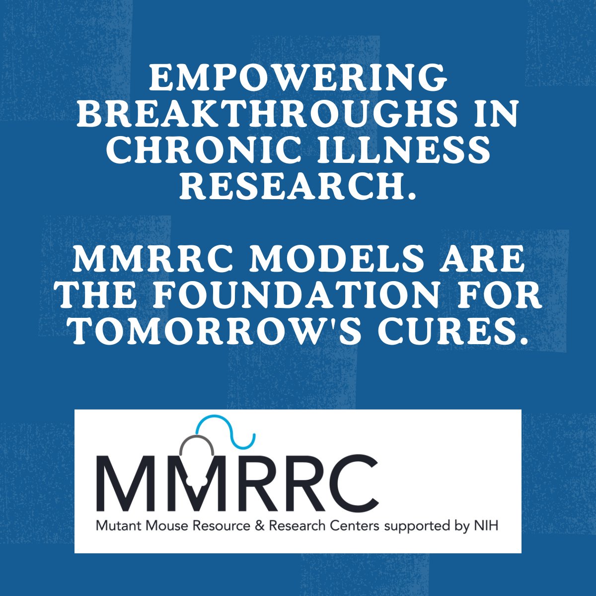 Mutant Mouse Resource & Research Centers tweet media