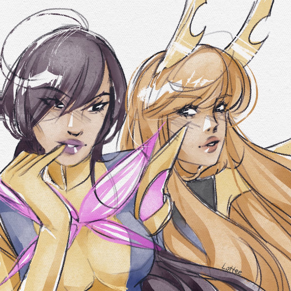 S2duo 
#Magik #psylocke #MarvelRivalsfanart