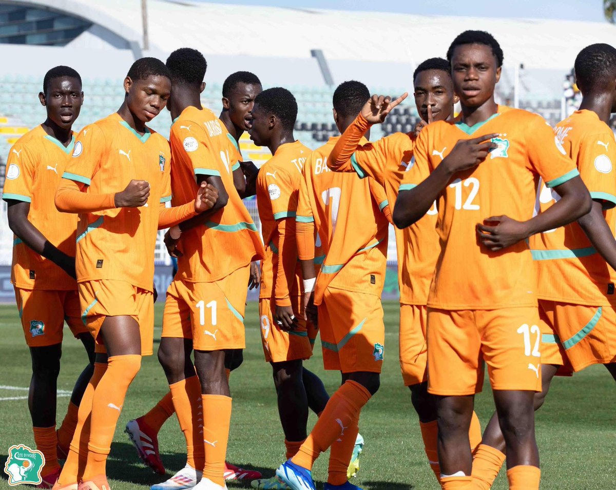 Selephanto's tweet photo. 🚨 OFFICIEL : La Côte d’Ivoire 🇨🇮 élimine le Sénégal 🇸🇳 au TAB et se qualifie en demi-finale de la CAN U17 ! ✅🔥 https://t.co/Ghu44EuMJp